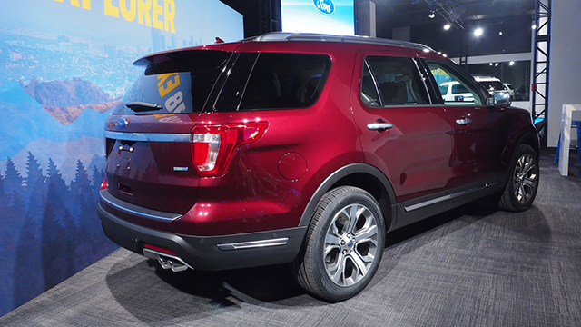 Обновленный внедорожник Ford Explorer