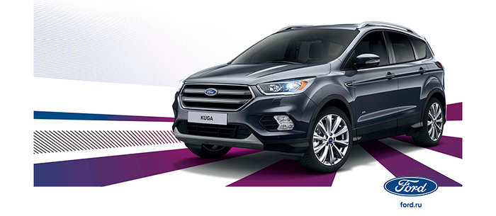 Открой зимний сезон с FORD KUGA